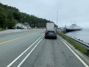 Ferry de Vestnes à Molde